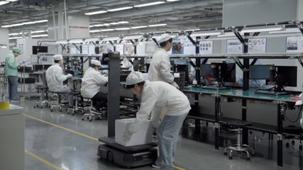 效率与安全的双重革命 普渡机器人与网络系统建设如何赋能欣旺达智慧工厂